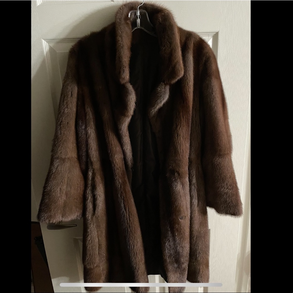 Fendi Pellicce Moda Pronta brown Mink Coat